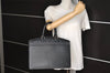 Authentic Louis Vuitton Epi Riviera Hand Bag Black M48182 LV 4883J