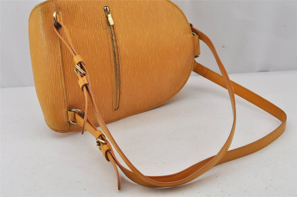 Authentic Louis Vuitton Epi Mabillon Backpack Yellow M52239 LV 4884J