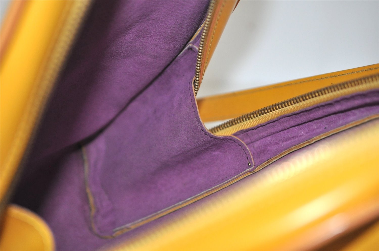 Authentic Louis Vuitton Epi Mabillon Backpack Yellow M52239 LV 4884J