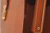 Authentic Louis Vuitton Epi Serviette Fermoir Briefcase Brown M54358 LV 4886J
