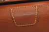 Authentic Louis Vuitton Epi Serviette Fermoir Briefcase Brown M54358 LV 4886J
