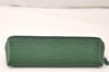 Auth Louis Vuitton Epi Trousse Crayon Pen Case Pouch Green M56544 Junk 4886K