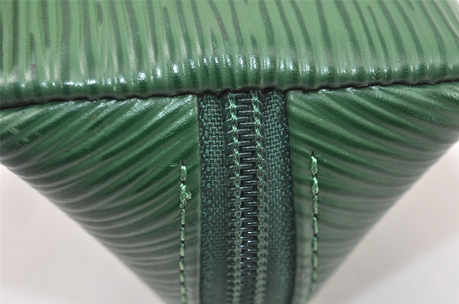 Auth Louis Vuitton Epi Trousse Crayon Pen Case Pouch Green M56544 Junk 4886K