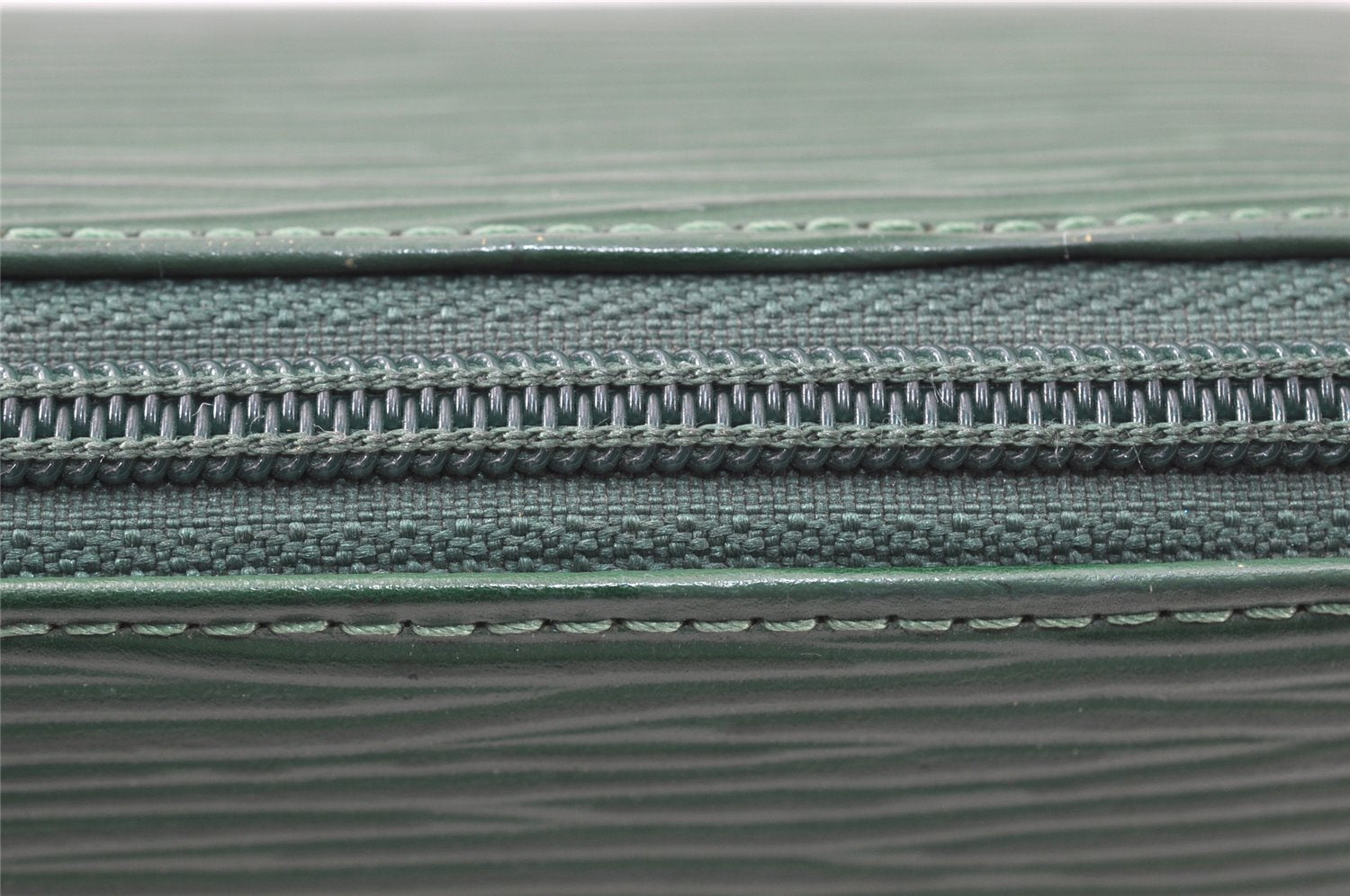 Auth Louis Vuitton Epi Trousse Crayon Pen Case Pouch Green M56544 Junk 4886K