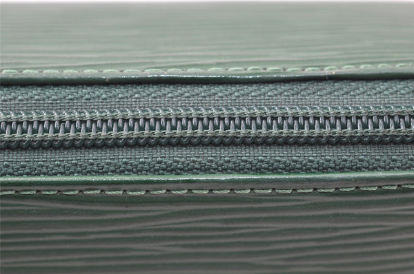 Auth Louis Vuitton Epi Trousse Crayon Pen Case Pouch Green M56544 Junk 4886K