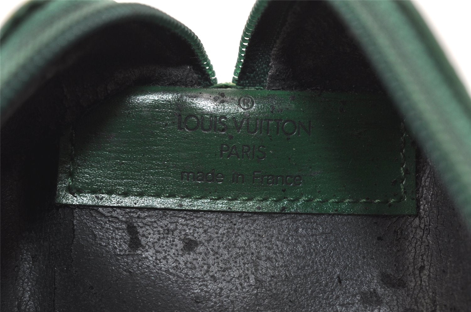 Auth Louis Vuitton Epi Trousse Crayon Pen Case Pouch Green M56544 Junk 4886K