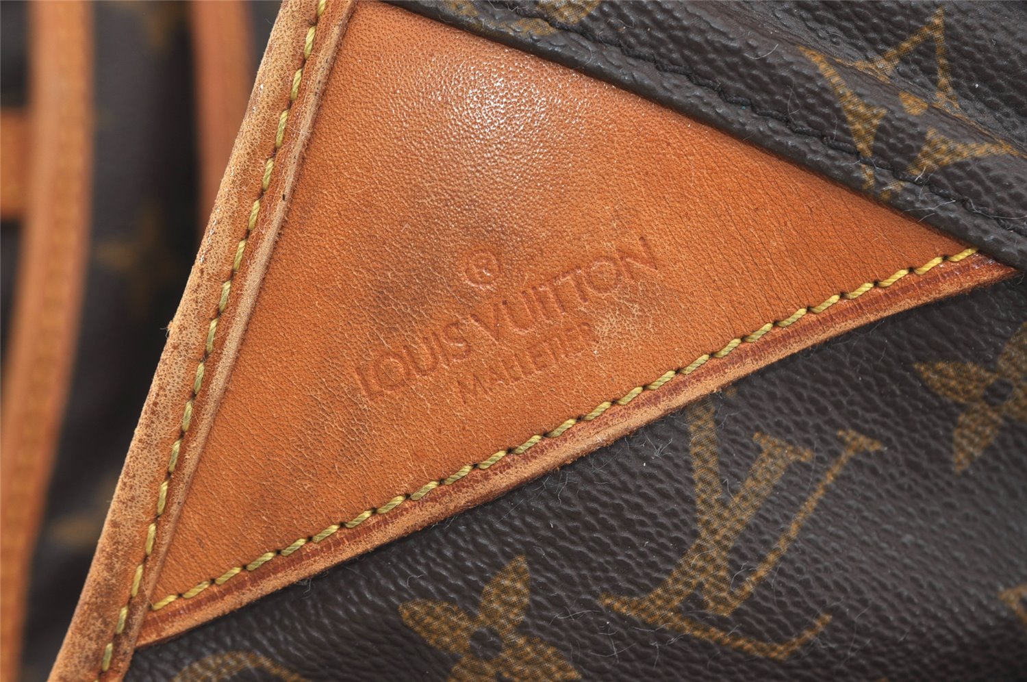 Auth Louis Vuitton Monogram Portable Cabine Garment Bag Hangers Travel LV 4888J