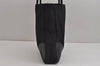 Authentic PRADA Vintage Nylon Tessuto Leather Shoulder Tote Bag Black Junk 4889J