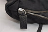 Authentic PRADA Vintage Nylon Tessuto Leather Shoulder Tote Bag Black Junk 4889J