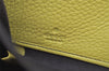 Authentic GUCCI Bamboo Tassel Long Wallet Purse Leather 307984 Yellow 4891I