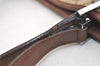 Authentic GUCCI Vintage Shoulder Tote Bag GG Canvas Leather 31243 Brown 4892K