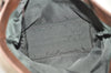 Authentic GUCCI Vintage Shoulder Tote Bag GG Canvas Leather 31243 Brown 4892K