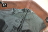 Authentic GUCCI Vintage Shoulder Tote Bag GG Canvas Leather 31243 Brown 4892K