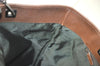 Authentic GUCCI Vintage Shoulder Tote Bag GG Canvas Leather 31243 Brown 4892K