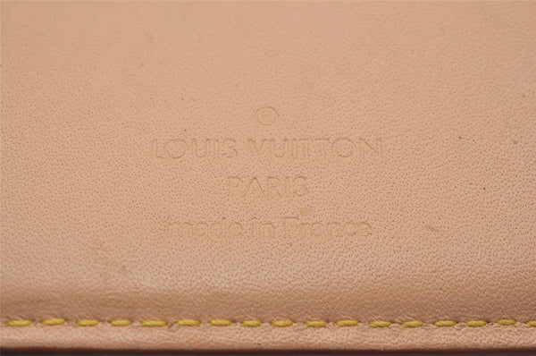 Auth Louis Vuitton Monogram Multicolor Portefeuile Viennois Wallet White 4894I