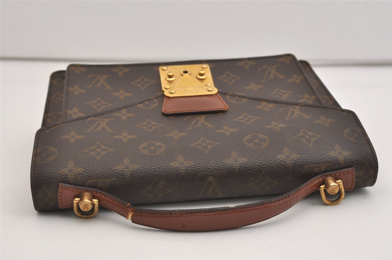 Authentic Louis Vuitton Monogram Monceau 2Way Shoulder Hand Bag M51187 LV 4895J