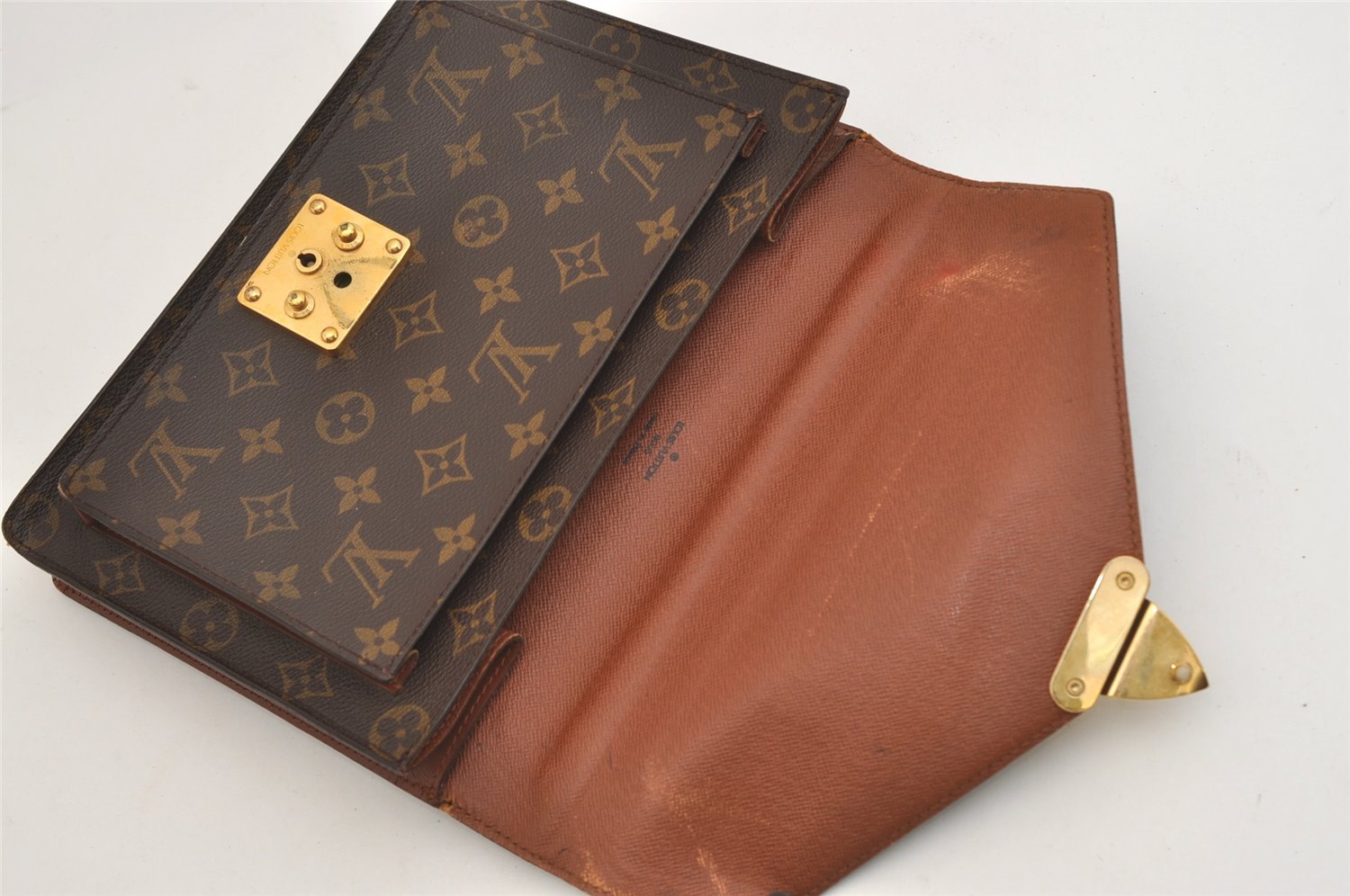 Authentic Louis Vuitton Monogram Monceau 2Way Shoulder Hand Bag M51187 LV 4895J