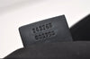 Authentic GUCCI Vintage Shoulder Bag Purse GG Canvas Leather 143745 Black 4896J