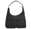 Authentic GUCCI Vintage Shoulder Hand Bag Nylon Leather 0013380 Black  4897K
