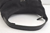 Authentic GUCCI Vintage Shoulder Hand Bag Nylon Leather 0013380 Black  4897K