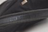 Authentic GUCCI Vintage Shoulder Hand Bag Nylon Leather 0013380 Black  4897K