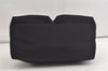 Authentic GUCCI Vintage Shoulder Hand Bag Nylon Leather 0013380 Black  4897K