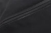 Authentic GUCCI Vintage Shoulder Hand Bag Nylon Leather 0013380 Black  4897K