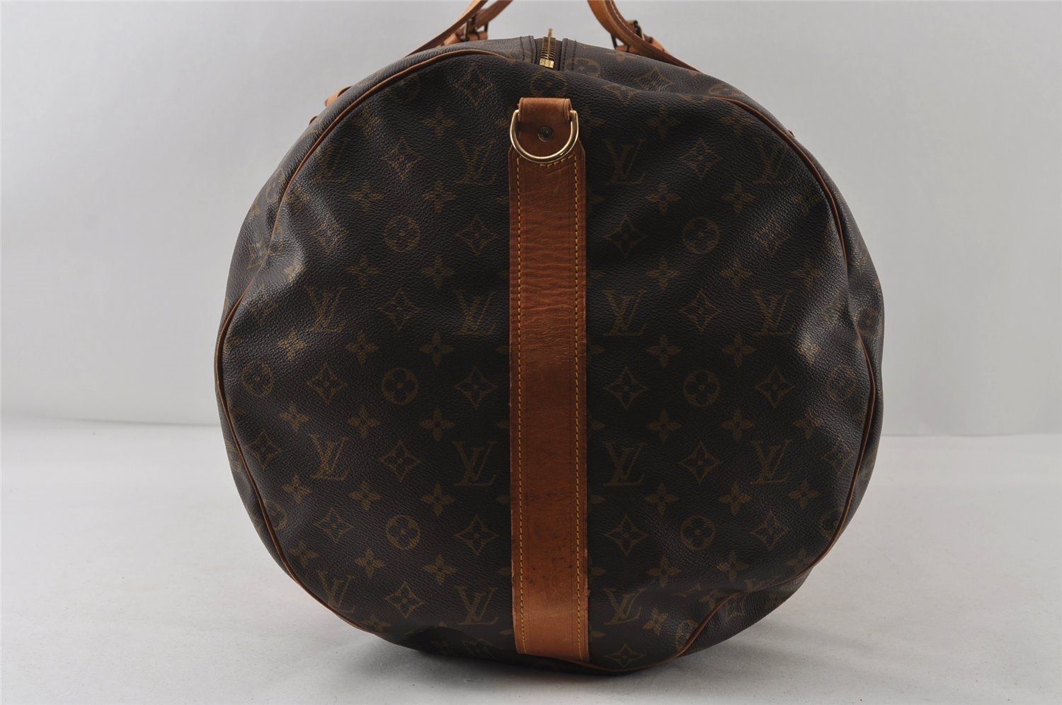 Authentic Louis Vuitton Monogram Sac Polochon 2Way Boston Bag M41222 LV 4898I