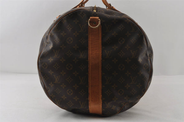 Authentic Louis Vuitton Monogram Sac Polochon 2Way Boston Bag M41222 LV 4898I