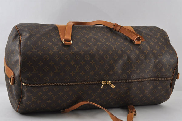 Authentic Louis Vuitton Monogram Sac Polochon 2Way Boston Bag M41222 LV 4898I