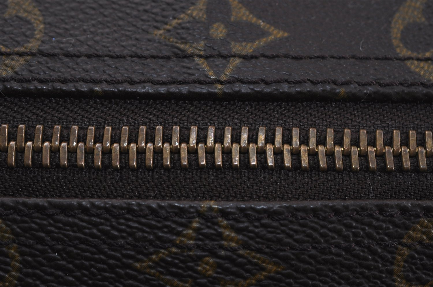 Authentic Louis Vuitton Monogram Sac Polochon 2Way Boston Bag M41222 LV 4898I