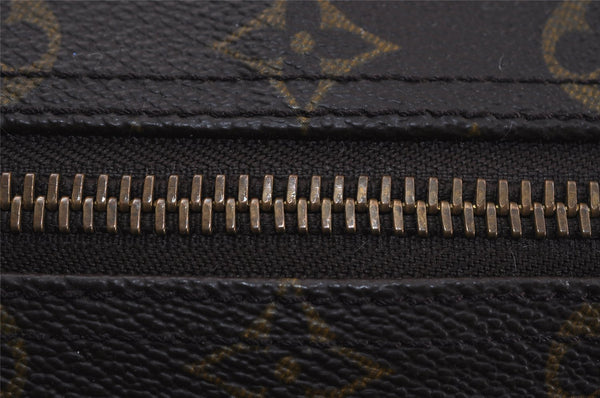 Authentic Louis Vuitton Monogram Sac Polochon 2Way Boston Bag M41222 LV 4898I