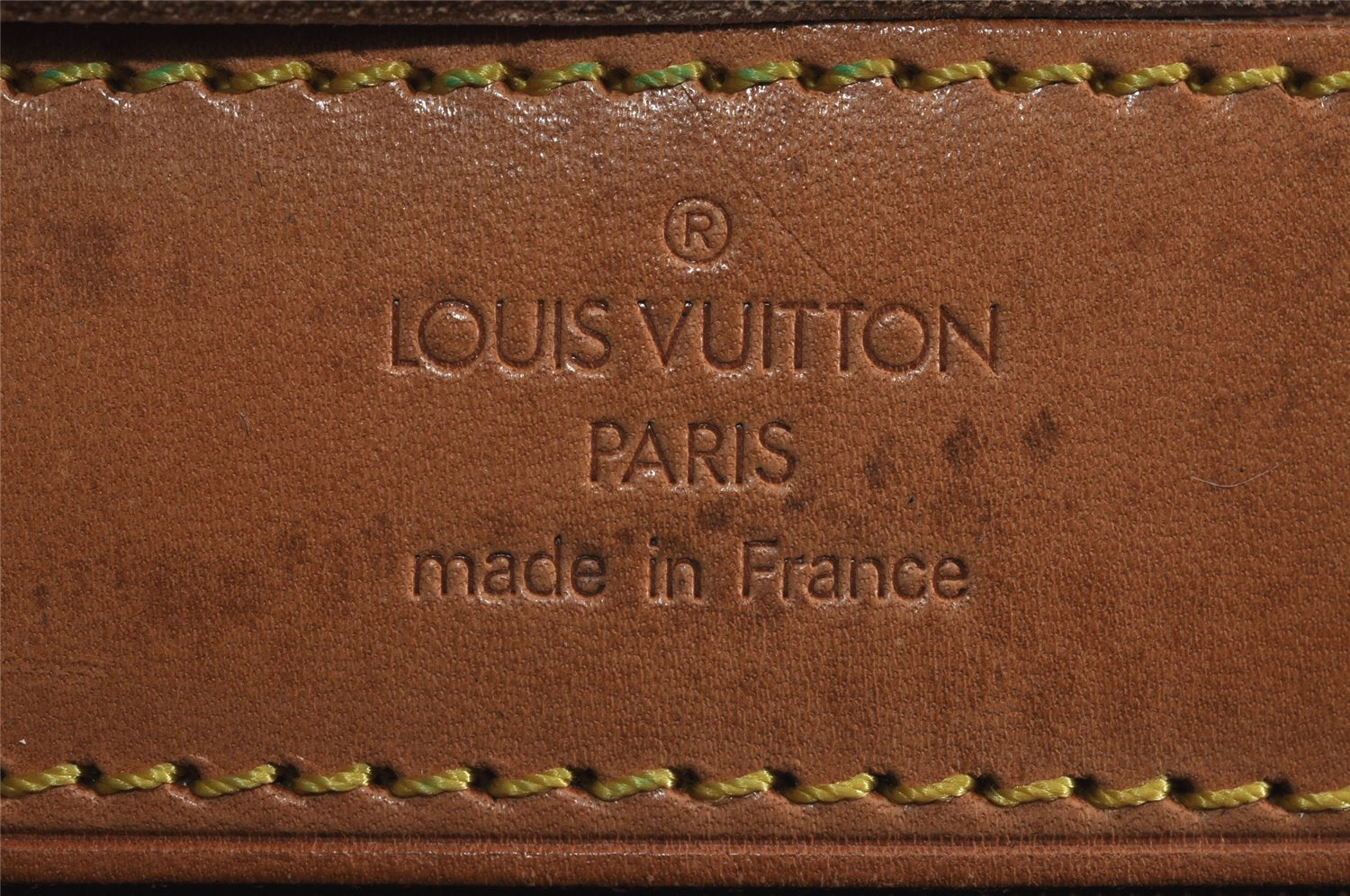 Authentic Louis Vuitton Monogram Sac Polochon 2Way Boston Bag M41222 LV 4898I