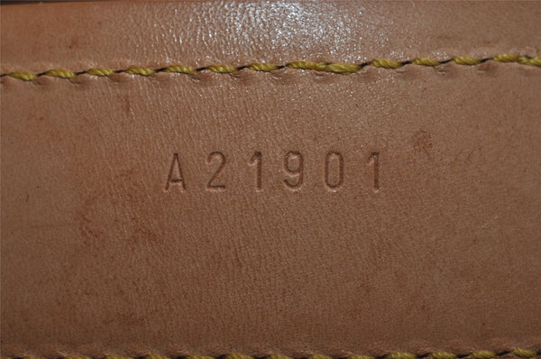 Authentic Louis Vuitton Monogram Sac Polochon 2Way Boston Bag M41222 LV 4898I