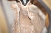 Authentic GUCCI GG Plus Shoulder Cross Body Bag GG PVC Leather Brown Junk 4898K