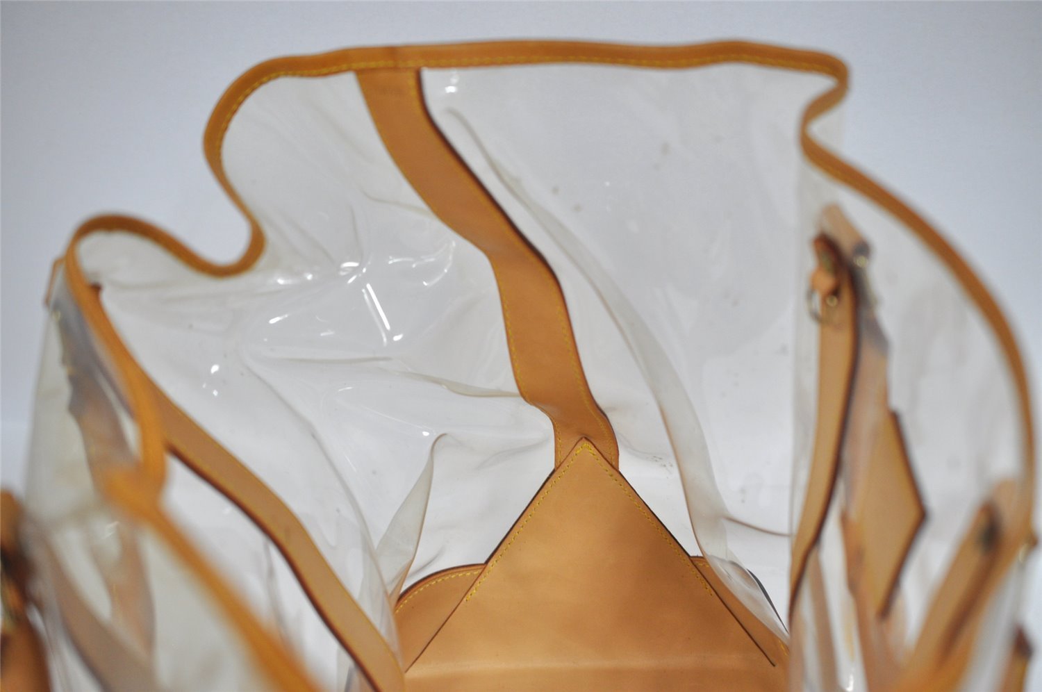 Auth Louis Vuitton Seven Designers Isaac Mizrahi Tote Bag M99027 Clear 4899I