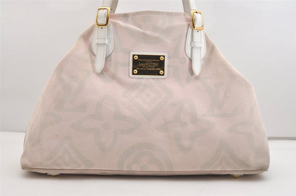 Authentic Louis Vuitton Cruise Line Tahitienne GM Tote Bag Pink M95673 LV 4899J