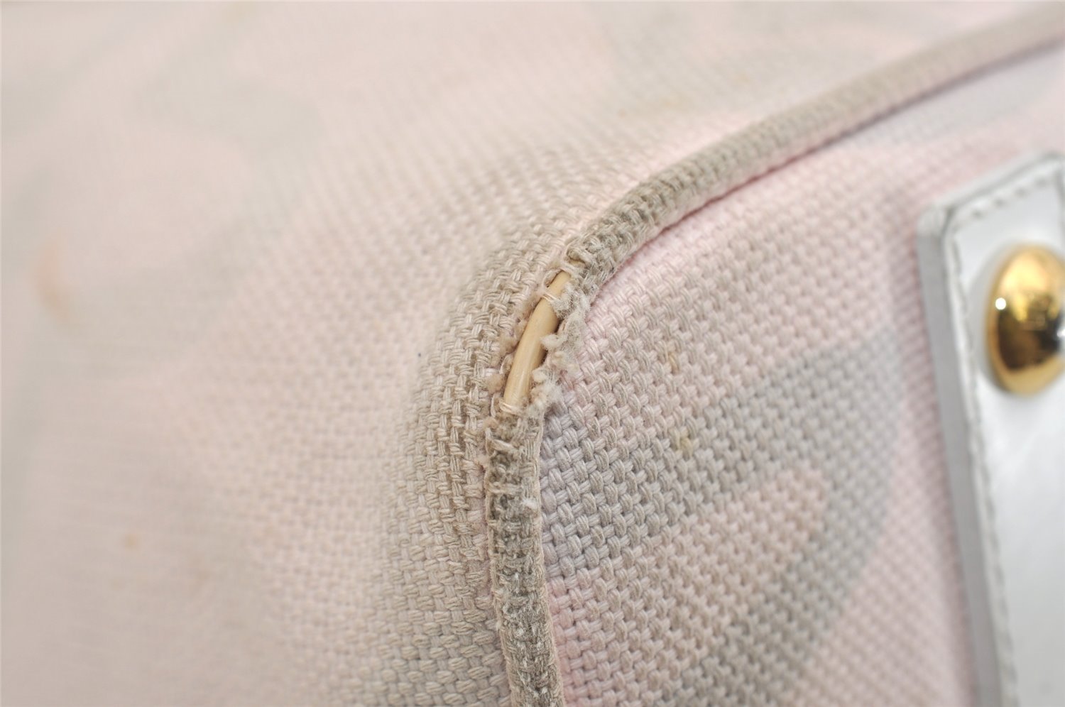 Authentic Louis Vuitton Cruise Line Tahitienne GM Tote Bag Pink M95673 LV 4899J