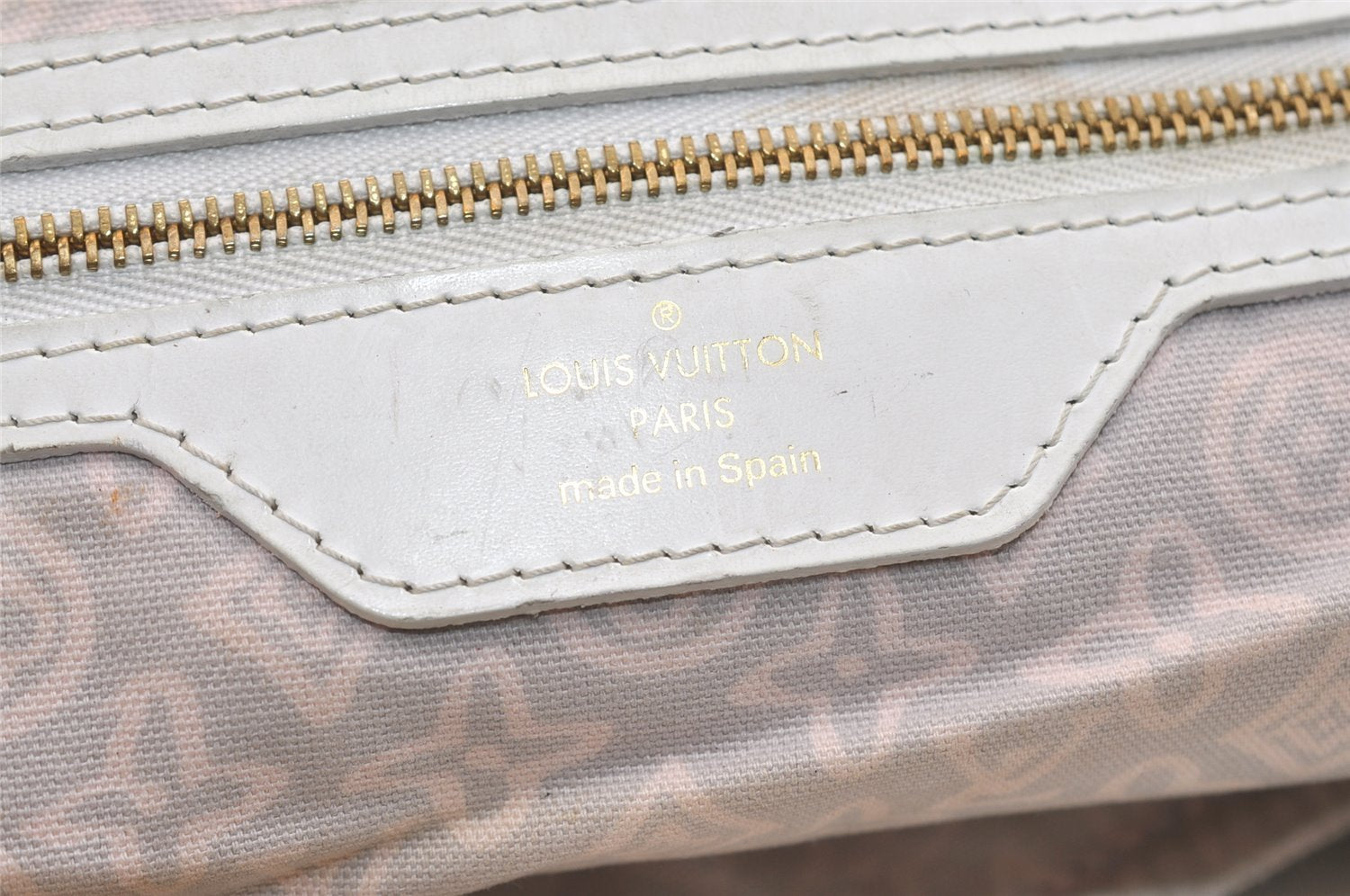 Authentic Louis Vuitton Cruise Line Tahitienne GM Tote Bag Pink M95673 LV 4899J