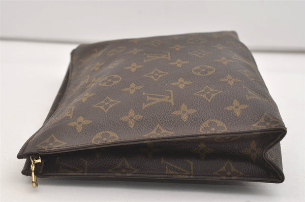 Authentic Louis Vuitton Monogram Poche Toilette 26 M47542 Cosmetics Pouch 4901J