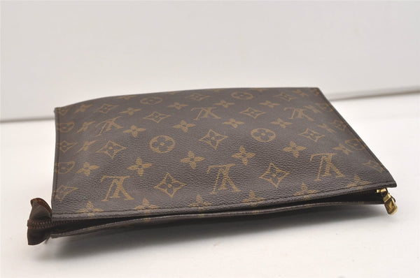 Authentic Louis Vuitton Monogram Poche Toilette 26 M47542 Cosmetics Pouch 4901J