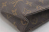 Authentic Louis Vuitton Monogram Poche Toilette 26 M47542 Cosmetics Pouch 4901J
