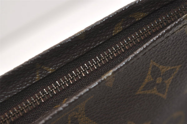 Authentic Louis Vuitton Monogram Poche Toilette 26 M47542 Cosmetics Pouch 4901J