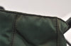 Authentic PRADA Nylon Tessuto Plastic Shoulder Hand Bag B8365 Green 4902K