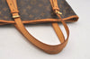 Authentic Louis Vuitton Monogram Bucket GM Shoulder Tote Bag M42236 Junk 4903J