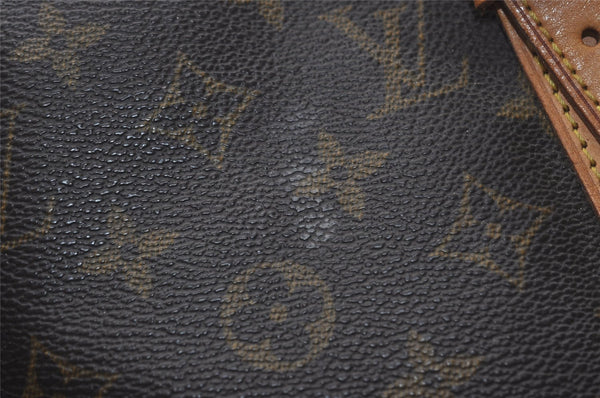 Authentic Louis Vuitton Monogram Bucket GM Shoulder Tote Bag M42236 Junk 4903J