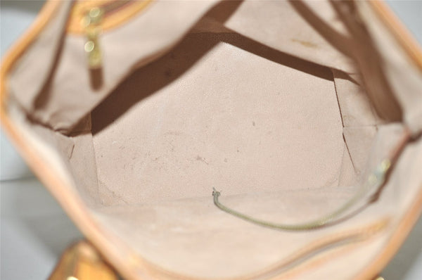 Authentic Louis Vuitton Monogram Bucket GM Shoulder Tote Bag M42236 Junk 4903J