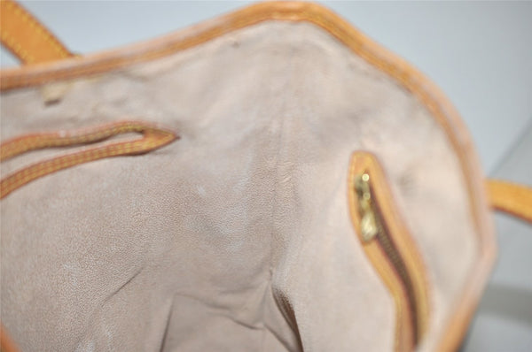 Authentic Louis Vuitton Monogram Bucket GM Shoulder Tote Bag M42236 Junk 4903J