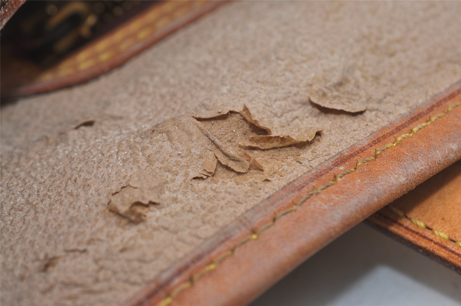 Authentic Louis Vuitton Monogram Bucket GM Shoulder Tote Bag M42236 Junk 4903J