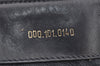 Authentic GUCCI Micro GG PVC Leather Hand Boston Bag Purse Navy Blue Junk 4904J